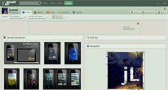 Desktop Screenshot of jlemie.deviantart.com