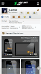 Mobile Screenshot of jlemie.deviantart.com