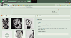 Desktop Screenshot of ehvh.deviantart.com