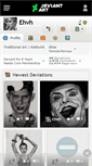 Mobile Screenshot of ehvh.deviantart.com