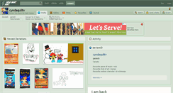 Desktop Screenshot of cyndaquiltv.deviantart.com