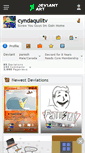 Mobile Screenshot of cyndaquiltv.deviantart.com