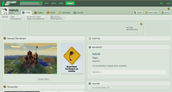 Desktop Screenshot of inshuls.deviantart.com