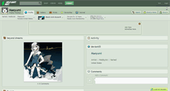 Desktop Screenshot of maeyumi.deviantart.com