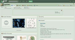 Desktop Screenshot of krad-dark.deviantart.com