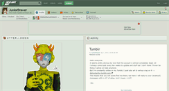 Desktop Screenshot of juniordrawer.deviantart.com