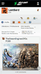 Mobile Screenshot of lastbard.deviantart.com