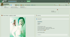 Desktop Screenshot of hurtmeso.deviantart.com