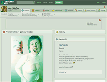 Tablet Screenshot of hurtmeso.deviantart.com