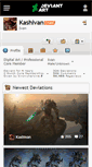 Mobile Screenshot of kashivan.deviantart.com