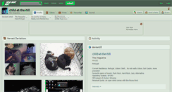 Desktop Screenshot of child-at-the-hill.deviantart.com
