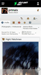Mobile Screenshot of primalx.deviantart.com
