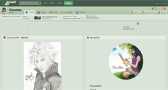 Desktop Screenshot of flamemar.deviantart.com
