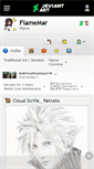 Mobile Screenshot of flamemar.deviantart.com