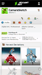 Mobile Screenshot of camarasketch.deviantart.com