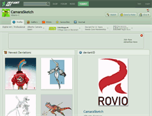 Tablet Screenshot of camarasketch.deviantart.com