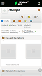 Mobile Screenshot of cthelight.deviantart.com