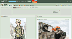 Desktop Screenshot of hielga.deviantart.com
