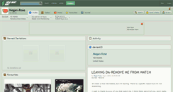 Desktop Screenshot of megan-rose.deviantart.com