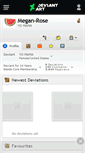 Mobile Screenshot of megan-rose.deviantart.com