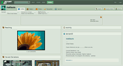 Desktop Screenshot of mattaura.deviantart.com