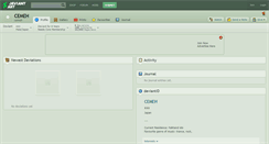 Desktop Screenshot of cemeh.deviantart.com