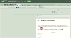 Desktop Screenshot of emerald-dylan-kyle-3.deviantart.com