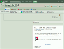 Tablet Screenshot of emerald-dylan-kyle-3.deviantart.com
