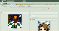 Desktop Screenshot of gelersen.deviantart.com