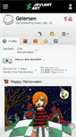 Mobile Screenshot of gelersen.deviantart.com
