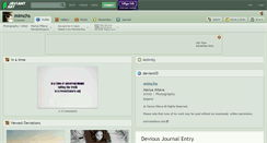 Desktop Screenshot of mimchs.deviantart.com
