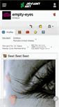 Mobile Screenshot of empty-eyes.deviantart.com