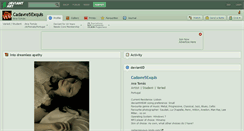 Desktop Screenshot of cadavre5exquis.deviantart.com