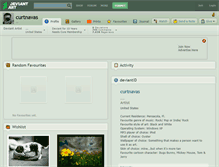 Tablet Screenshot of curtnavas.deviantart.com