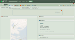 Desktop Screenshot of mokar.deviantart.com