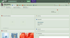 Desktop Screenshot of miss-meoow.deviantart.com