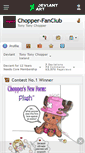 Mobile Screenshot of chopper-fanclub.deviantart.com