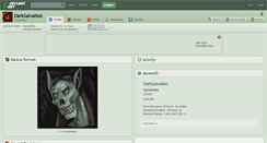 Desktop Screenshot of darksalvation.deviantart.com