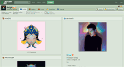 Desktop Screenshot of krizpi.deviantart.com