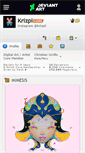 Mobile Screenshot of krizpi.deviantart.com