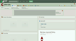 Desktop Screenshot of letter-cplz.deviantart.com
