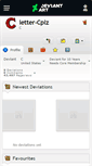 Mobile Screenshot of letter-cplz.deviantart.com