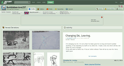 Desktop Screenshot of bumblebee-love257.deviantart.com