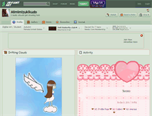 Tablet Screenshot of mimimizukikudo.deviantart.com