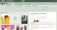 Desktop Screenshot of kiramizuno.deviantart.com