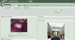 Desktop Screenshot of blindknight.deviantart.com
