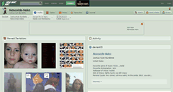 Desktop Screenshot of monoxide-neko.deviantart.com