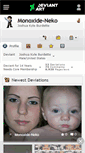 Mobile Screenshot of monoxide-neko.deviantart.com