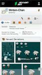 Mobile Screenshot of ninten-chan.deviantart.com