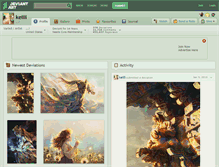 Tablet Screenshot of keiiii.deviantart.com
